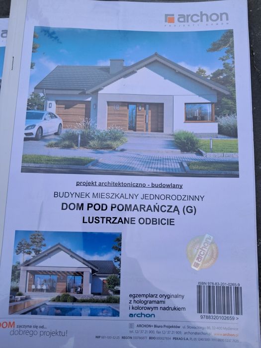 Projekt Dom pod pomarańczą G