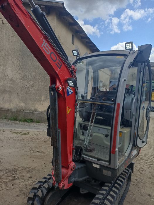 Wacker neuson 1503 razem z lawetą.