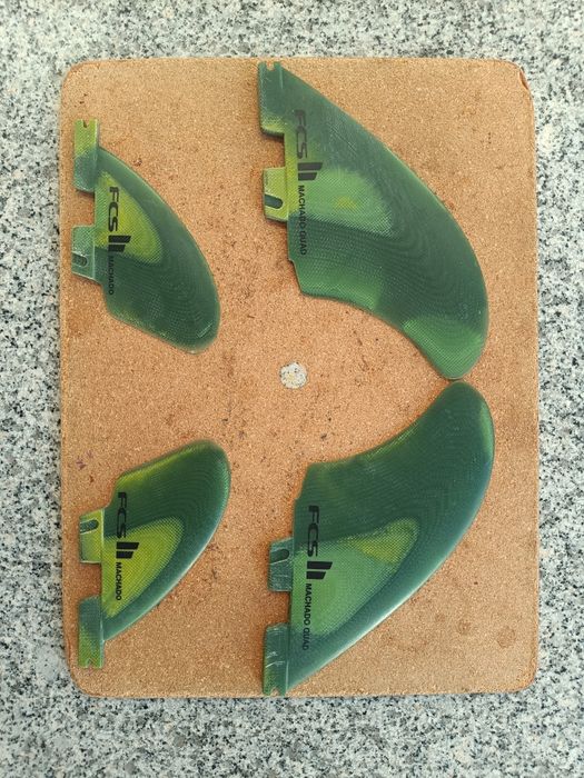 Quilhas de surf FCS II Rob Machado SEASIDE QUAD