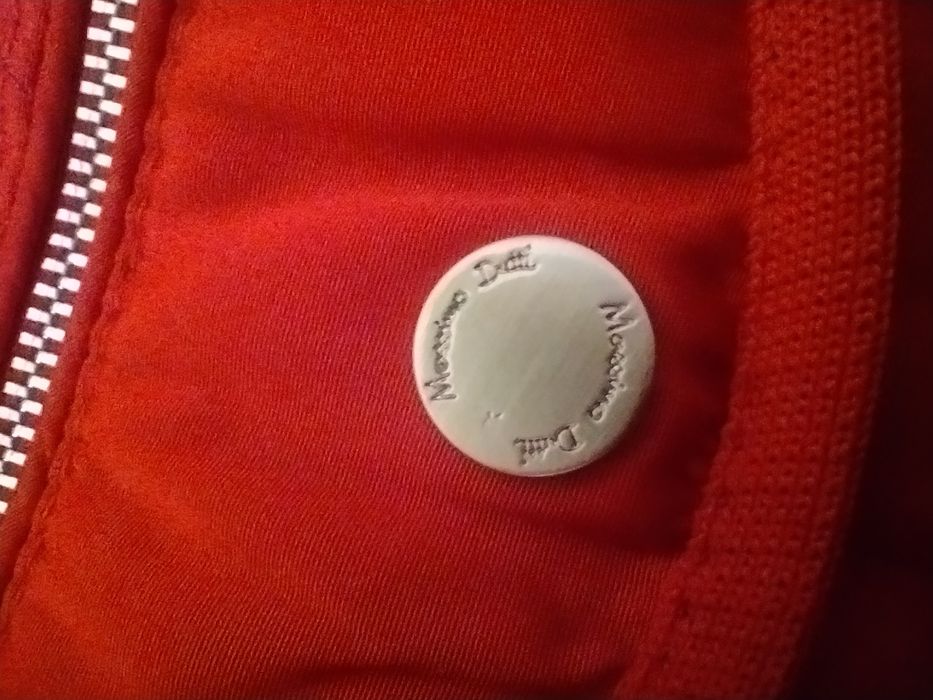 Massimo dutti czerwona kurtka 38