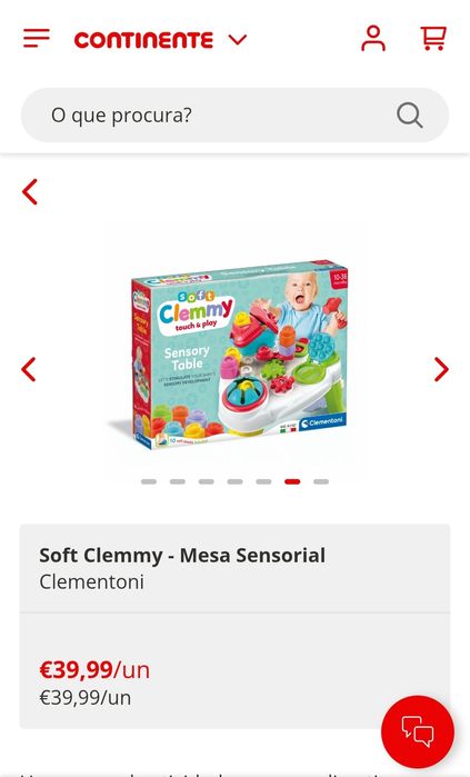 Mesa de atividades bebé