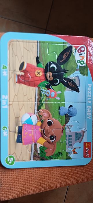Bing, puzzle, 2+, 4 i 6 elementowe