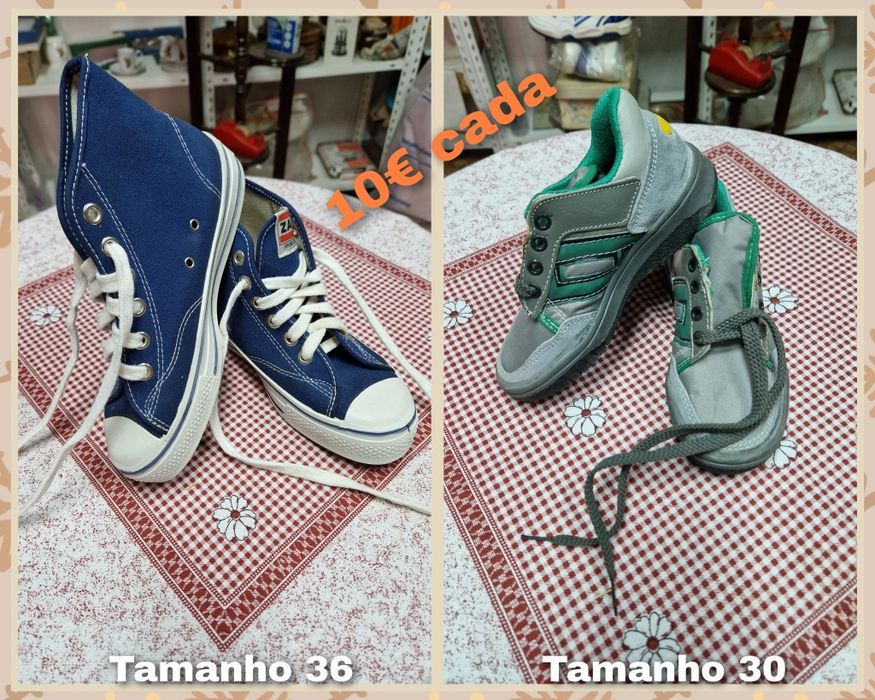 Sapatilhas e Botas de Marca a bom preço Novos