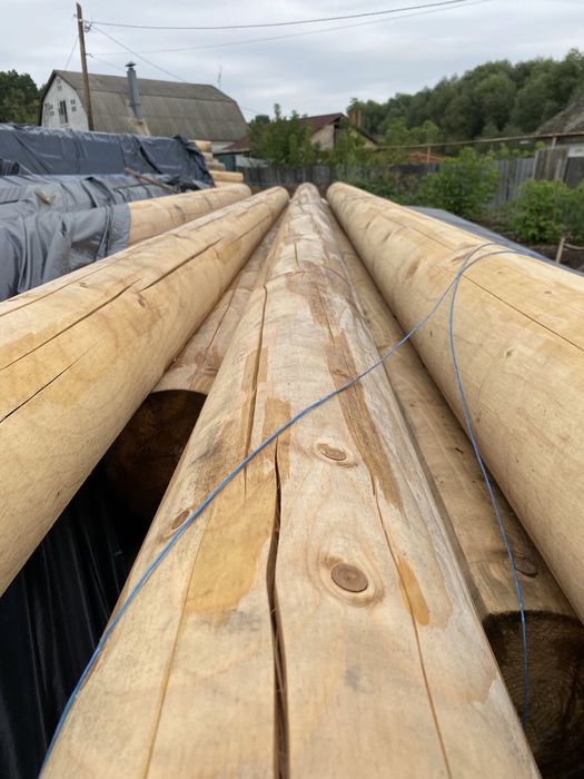 Продам бревно цилиндрованное. Возможен обмен. Авто или стройматериалы