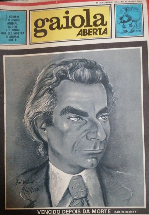 Revista Gaiola Aberta n.º 95 (1980) - Especial Sá Carneiro