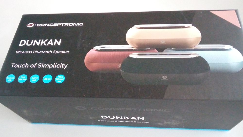 Coluna  Bluetooth com radio