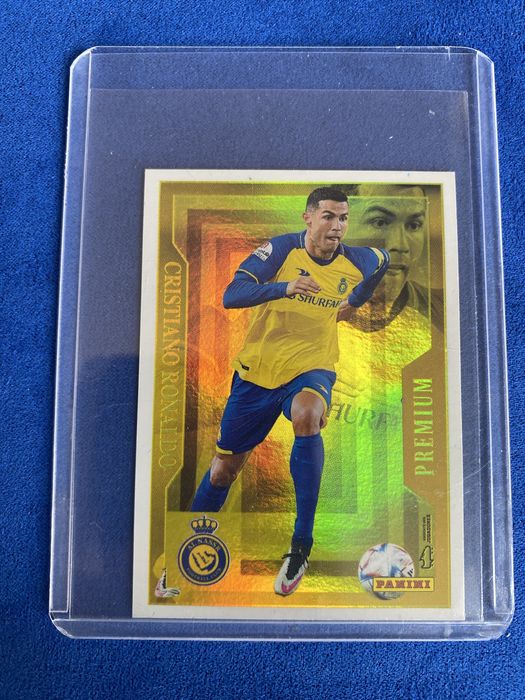 Cromo Cristiano Ronaldo Premium Al Nassr Panini 2023-24