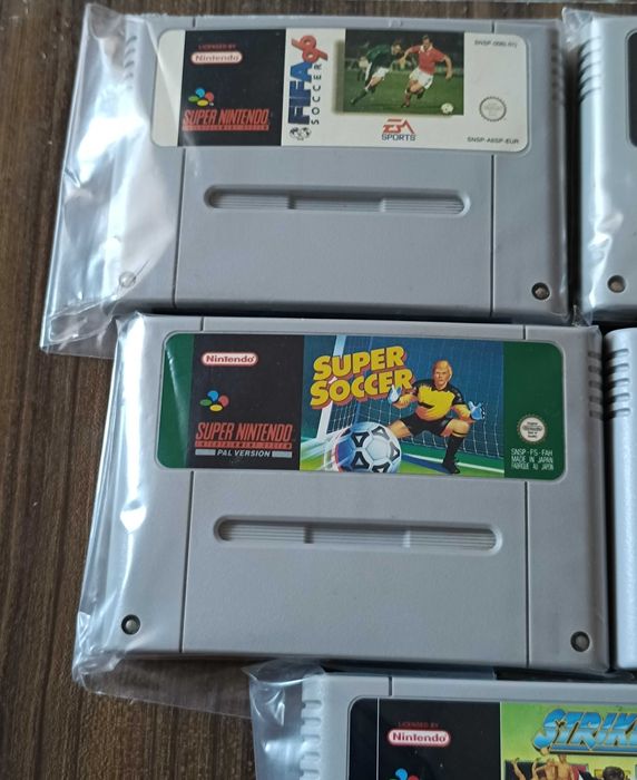 5 videojogos de futebol Super Nintendo SNES