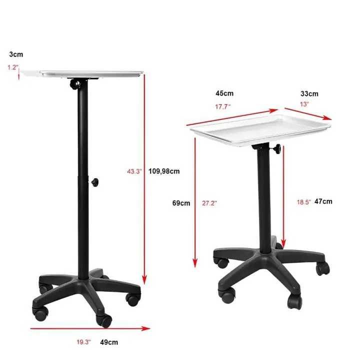 Carrinho Auxiliar de Beleza e Estética