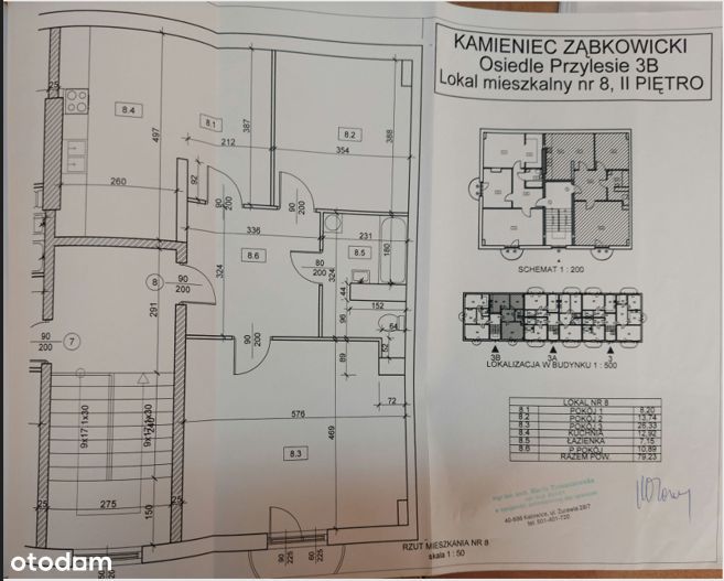 Nowoczesny apartament 84,23 m² - Kamieniec Ząbkowicki