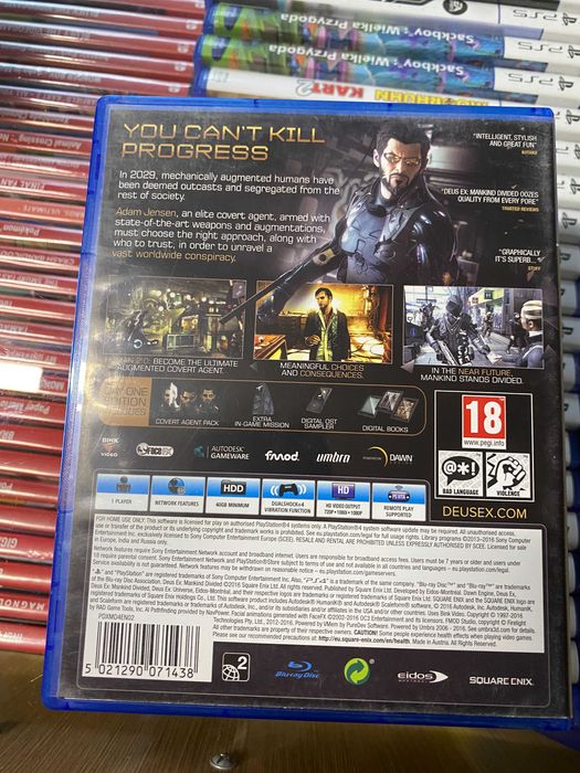 Deus Ex: Mankind Divided [PS4] Day One Edition PL