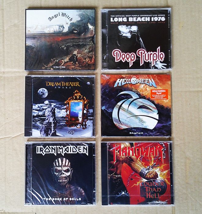 CD's Novos/Selados (Hard & Metal)