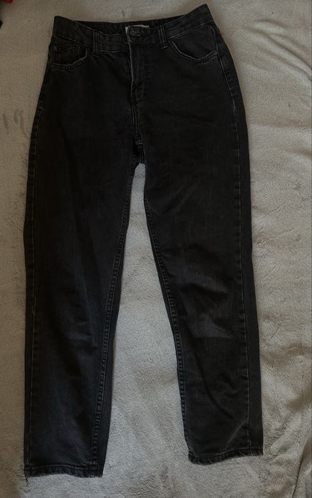Чорні джинси мом, жіночі