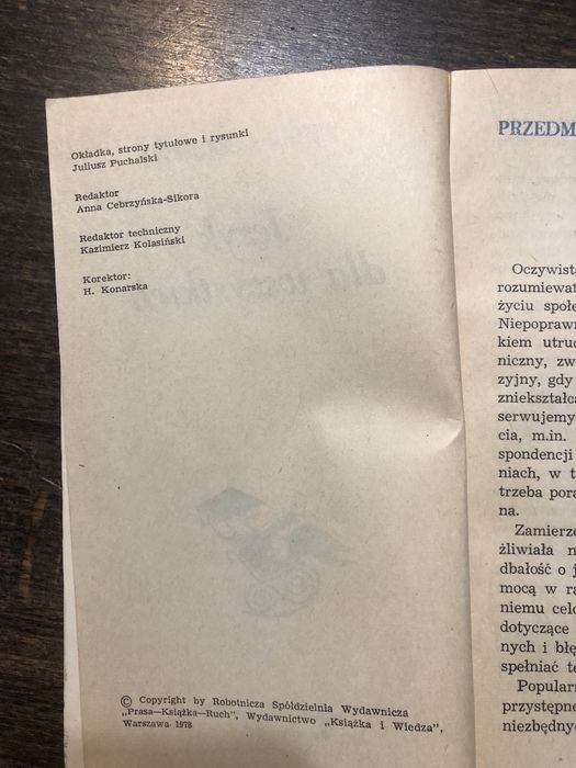 Książka „Język dla wszystkich”