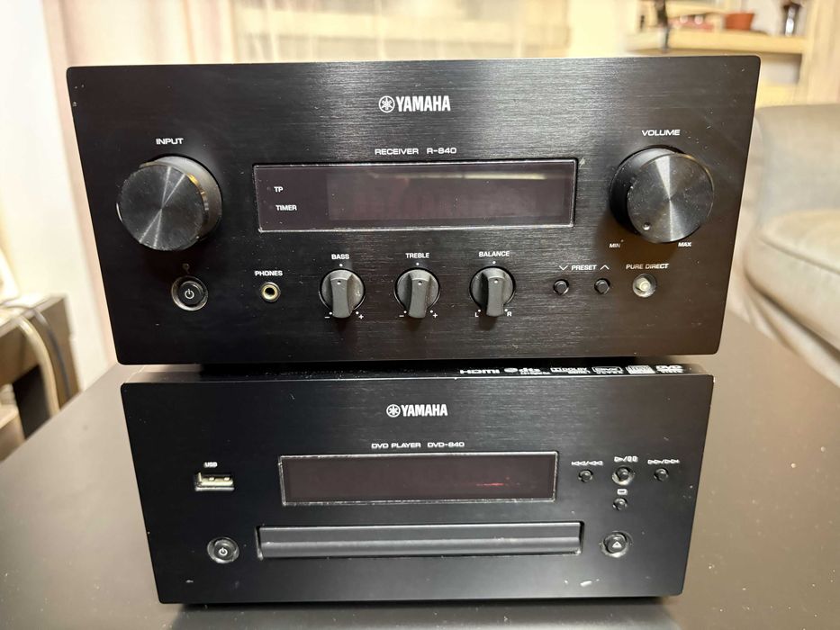 Yamaha PianoCraft R-840 + DVD-840 Czarny