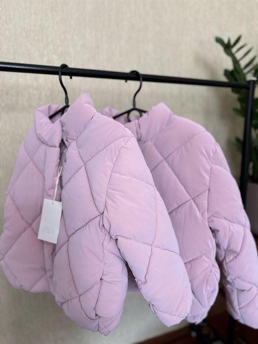 Куртка для дівчинки zara , весняна куртка 122 см ,148 см