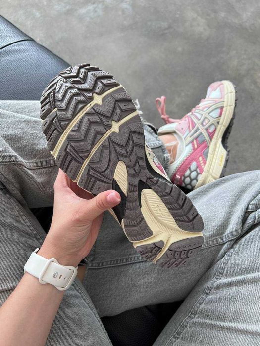 Женские кроссовки Asics Gel-Kahana 8 White Pink / Асикс Гель Кахана 8 белые розовый 36 37 38 39 40 41