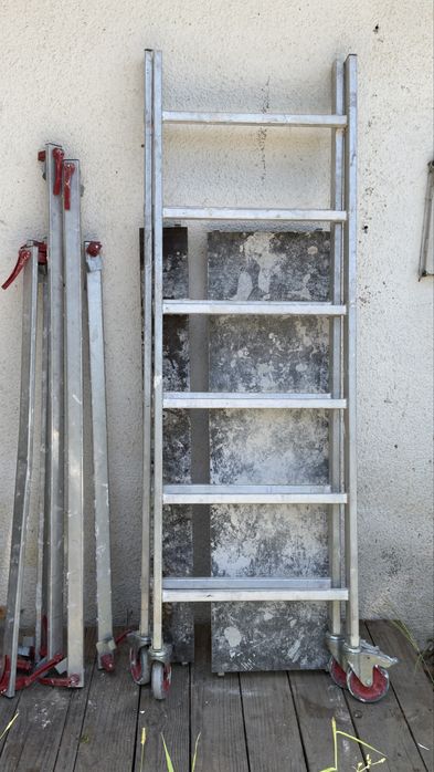 Vendo andaimes de aluminio
