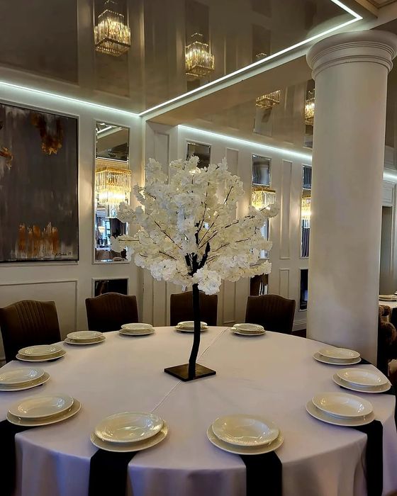 drzewka sztuczne kwiatowe ślub wynajem dekoracje