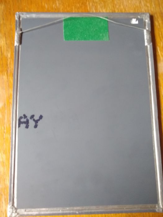 Witraż tulipany na lustrze 21,5x30 cm do powieszenia