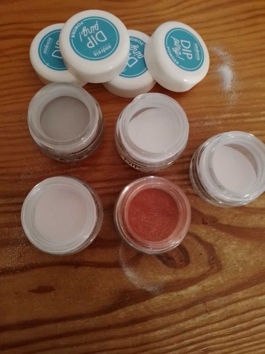 Nail art unhas, conj potes de purpurinas várias cores