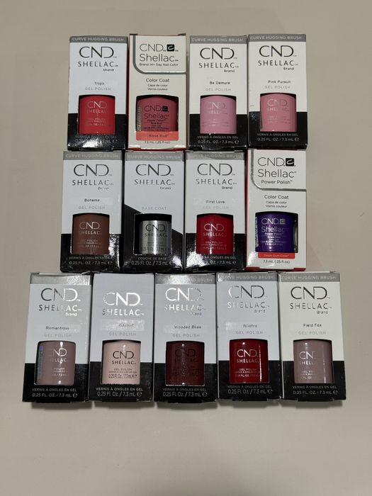 гель-лаки CND Shellac
