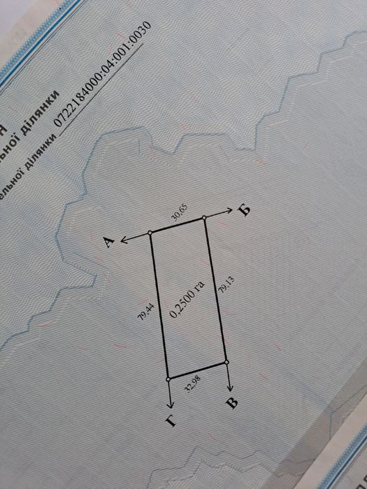 Земельна ділянка 33 соток земельний участок сад садок