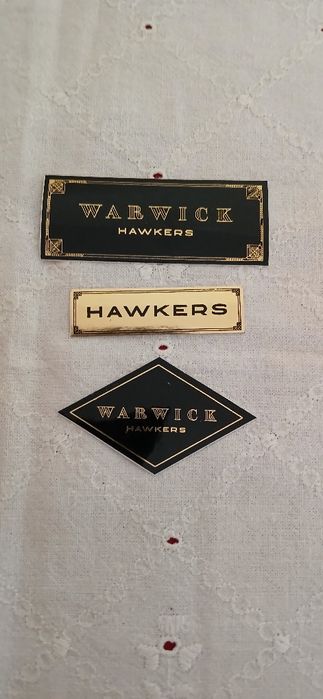 Autocolantes Hawkers, novos
