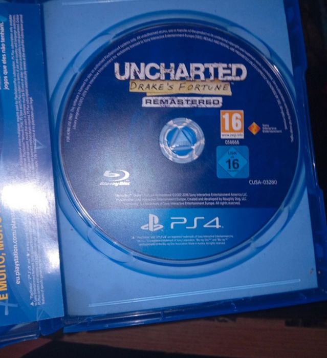 Pack Uncharted 4 jogos