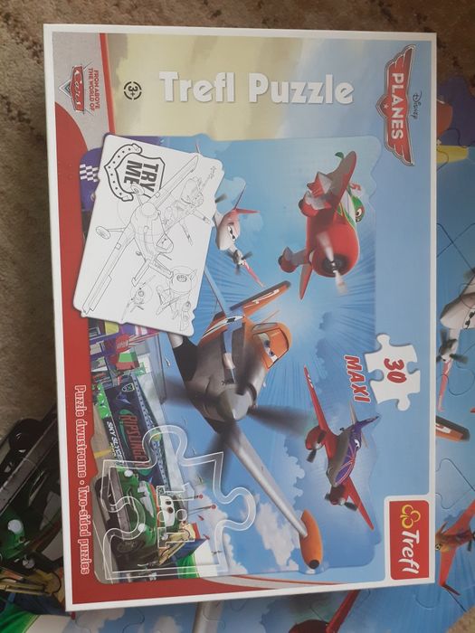 Puzzle dwustronne samoloty