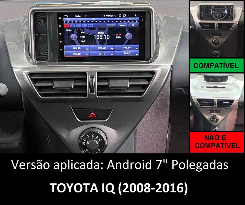 Rádio 2DIN • TOYOTA • Celica MR2 IQ Hiace RAV4 Camry • Android 4+32GB