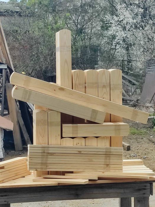 Штахет паркан дошка штахетник дерево від виробника