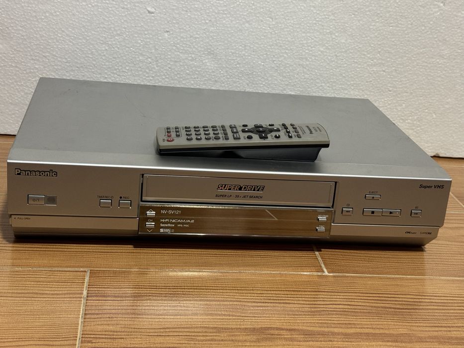 Leitor gravador VHS Panasonic