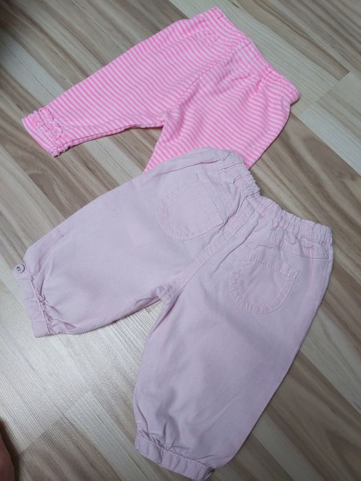 Spodnie, legginsy, joggery 2 sztuki