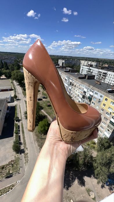 Nando Muzzi Італія туфлі бежеві шкіра р.36-37