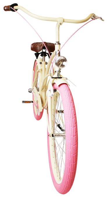 Rower beach CRUISER miejski 26 / 28 LILY damski damka RoyalBi kremowy