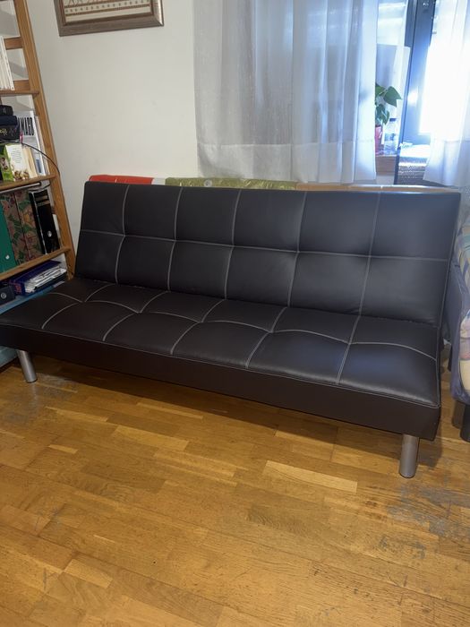 Sofá Preto (Sofá-cama)