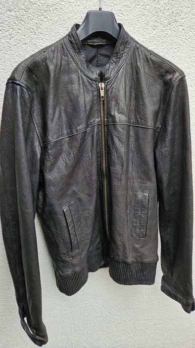 Męska kurtka skóra naturalna roz L/xl