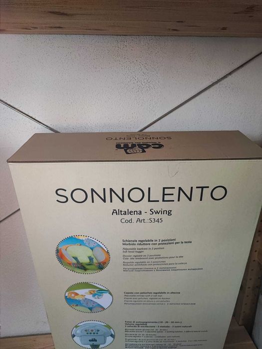 Espreguiçadeira bebé Sonnolento CAM NOVA EM CAIXA NUNCA ABERTA.