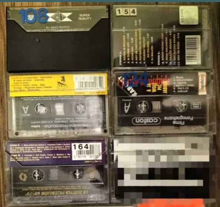 Kasety magnetofonowe Polska muzyka