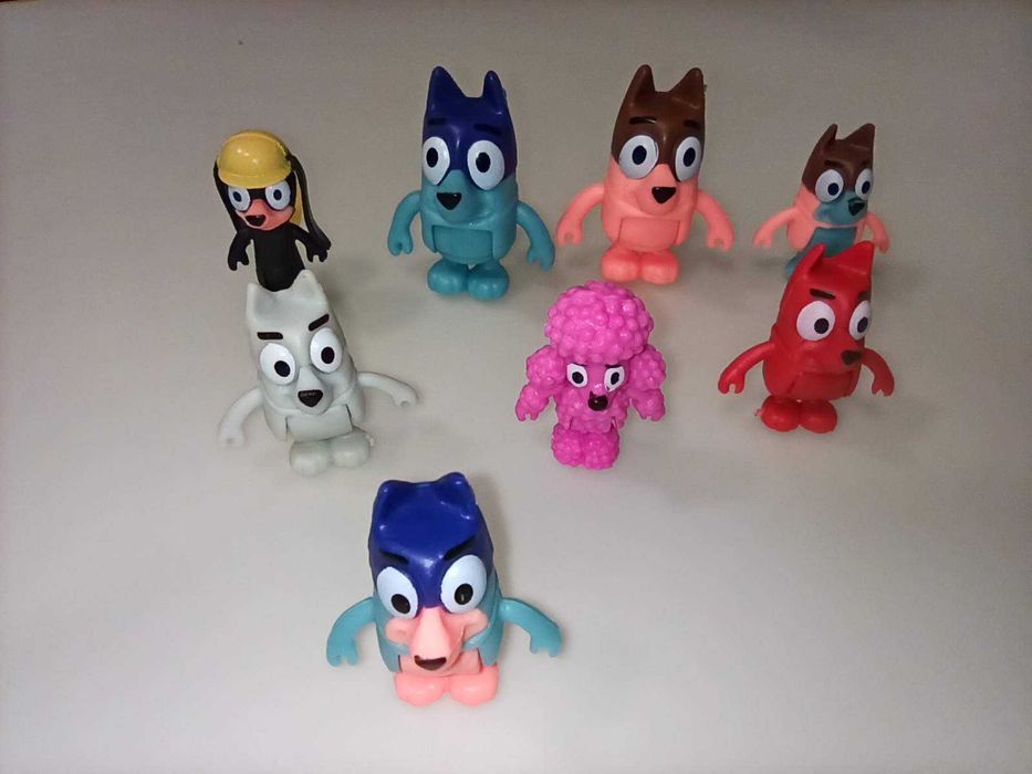 8 Bluey Bingo Dolls Cartoon64741331349761123