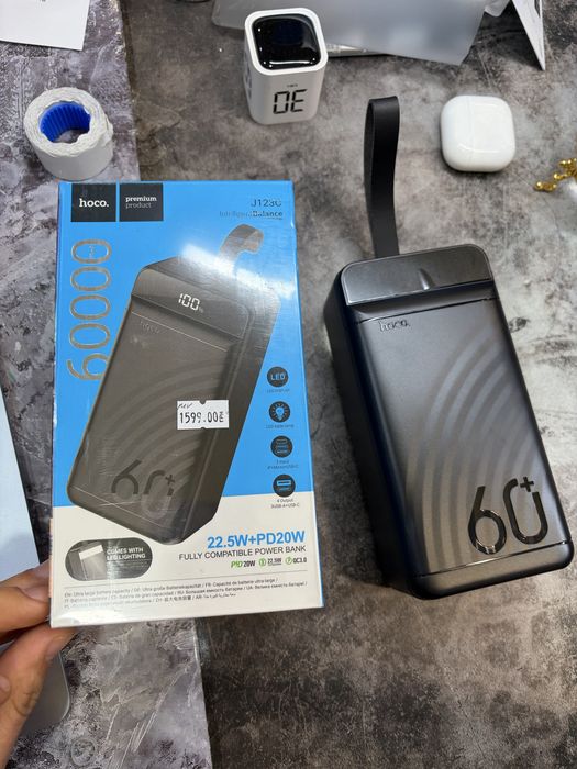 Hoco j123c 60000mA 22ват