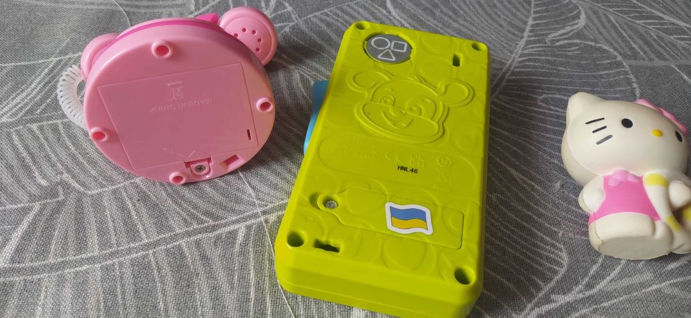 Детские игрушки говорящий телефон и фигурка Хеллоу Кітті (Hello Kitty)