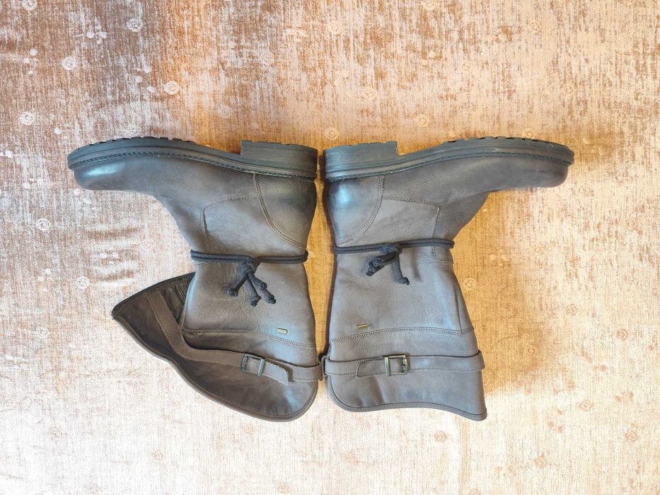 Сапожки жіночі шкіряні