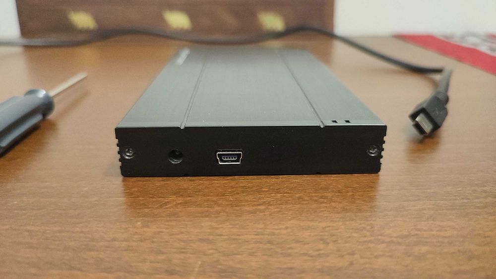 Caixa Externa HDD 2.5" c/ Cabo USB 2.0