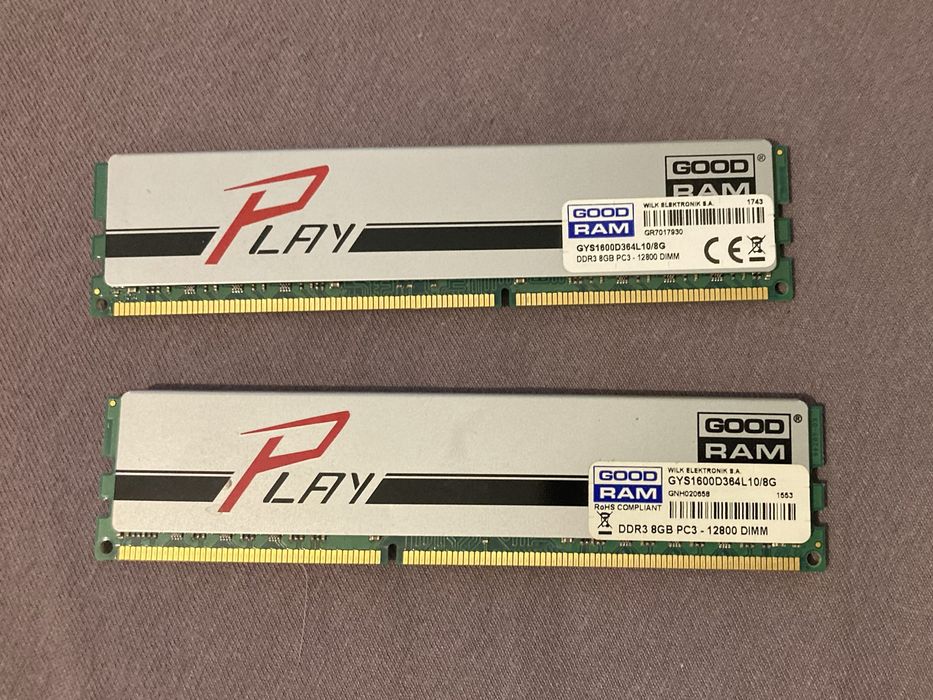 RAM 2x8GB DDR3 Goodram
