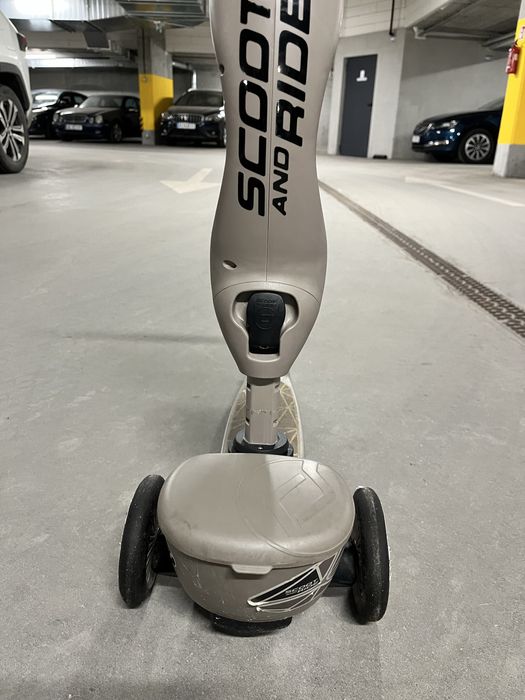 Hulajnoga jezdik 2w1 Scoot and Ride Brown Lines