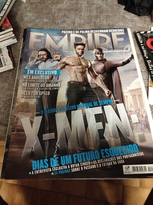 15 revistas Empire em português em boas condições 1 € cada uma
