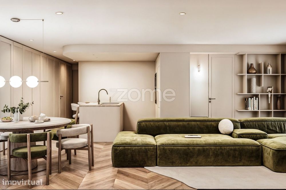 Apartamento T1 Duplex no Edifício Azul