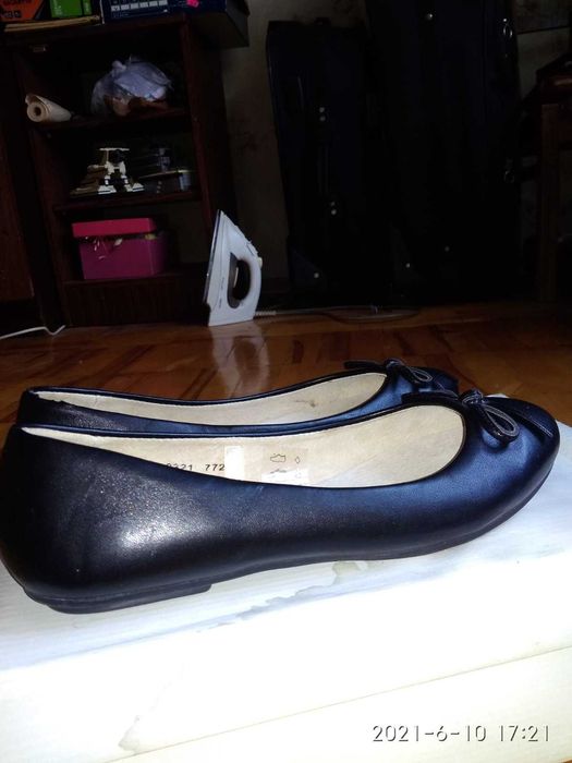 Балетки Blue Mation Кожа Новые 36-36,5р